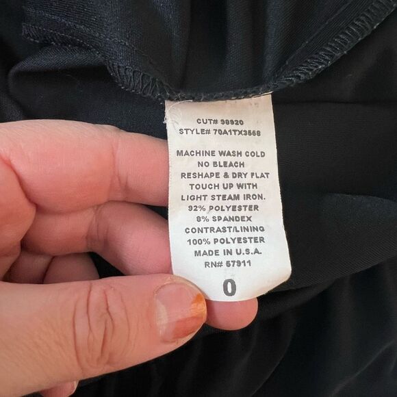 Torrid Black Bubble Hem Cocktail Dress Size 0X - Picture 8 of 10